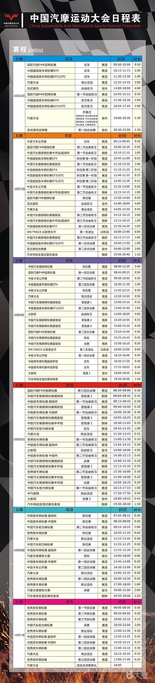 “十一黃金周”江城暢想“速度與激情”！2018中國汽車摩托車運動大會明日預售！(圖1)